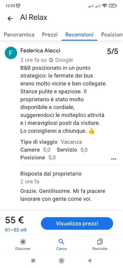 Al Relax Bed & Breakfast Cagliari Eksteriør bilde